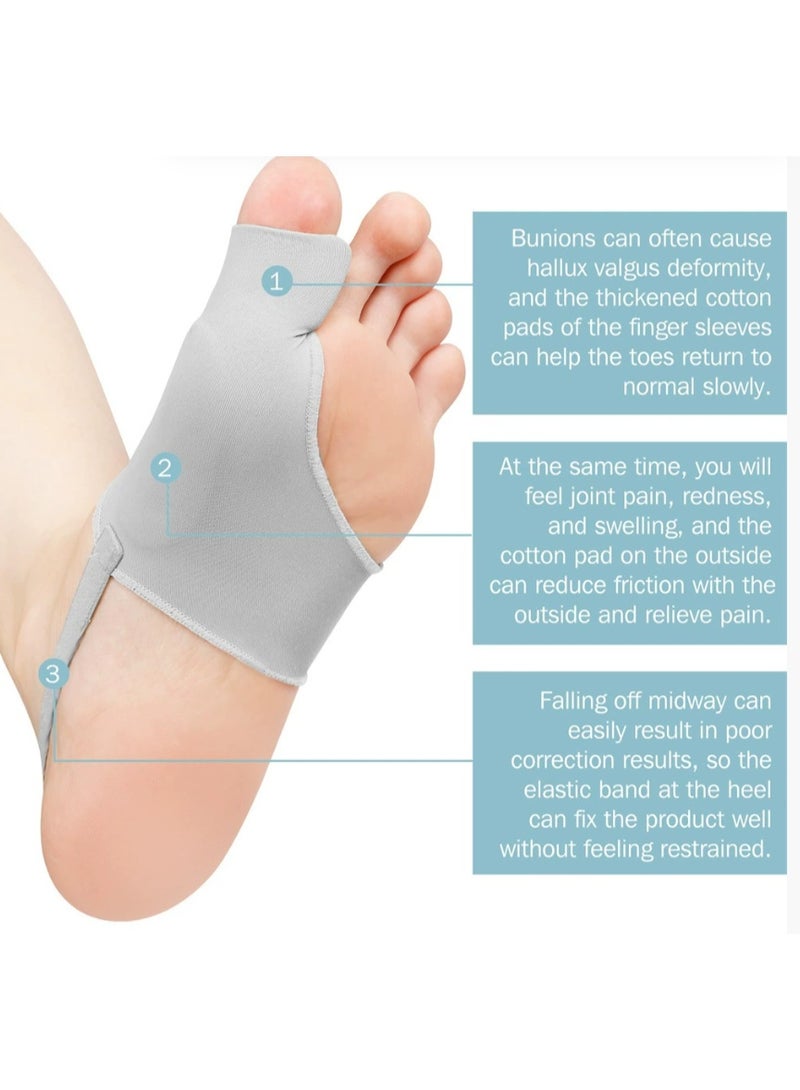 Arabest Bunion Corrector for Women & Toe Alignment Tool, Non-Slip Design for All-Day Comfort,Suitable for Overlapping & Crooked Toes - Image 3